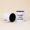 11 oz Two-Tone Ceramic Mug black-1