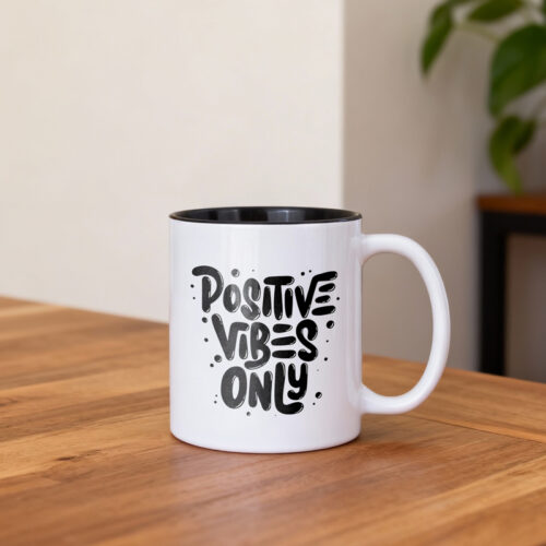 11 oz Two-Tone Ceramic Mug