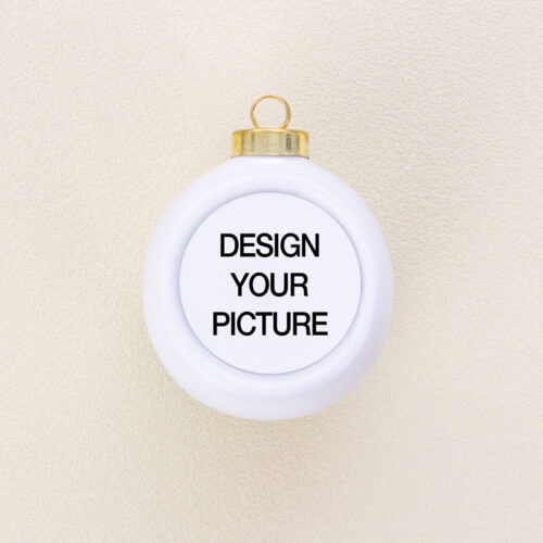 Ceramic Round Ball Ornament with Tree Pattern1