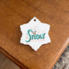 Ceramic Snowflake Photo Ornament4