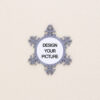 Pewter Snowflake Photo Ornament1