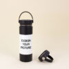22 oz Black Water Bottle1