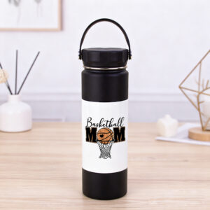 22 oz Black Water Bottle2