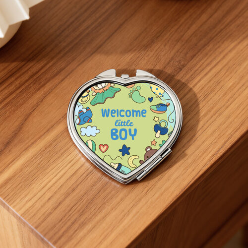 Compact Mirror - Heart3