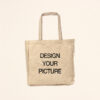Natural Cotton Canvas Photo Tote Bag1