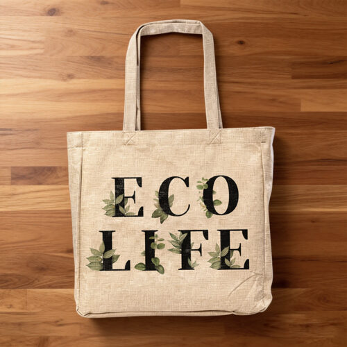 Natural Cotton Canvas Photo Tote Bag3