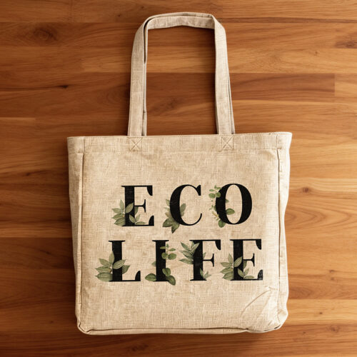 Natural Cotton Canvas Photo Tote Bag4