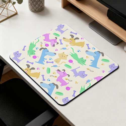 Rectangle Mouse Pad Thick4