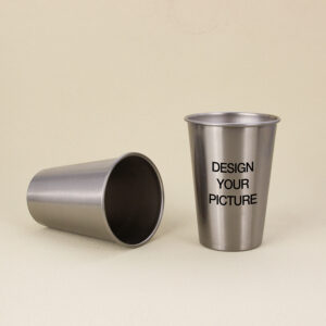 16 oz Stainless Steel Pint Glass