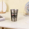 16 oz Stainless Steel Pint Glass