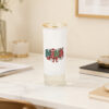 2 oz Shot Glass with Gold Rim
