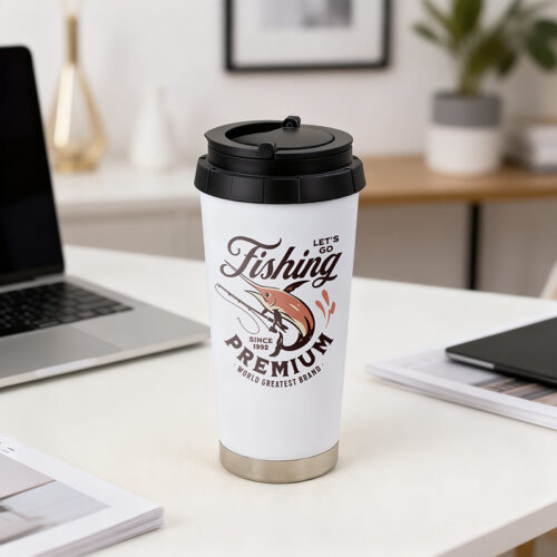 16 oz On-the-Go Stainless Steel Tumbler