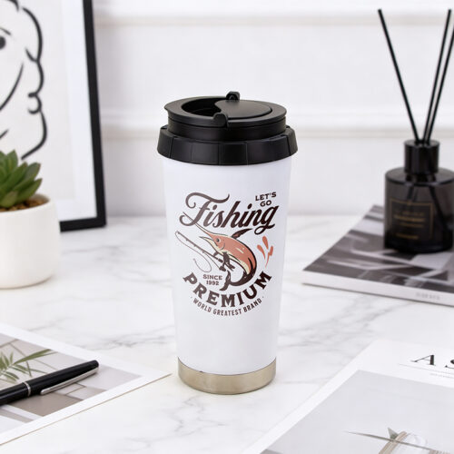 16 oz On-the-Go Stainless Steel Tumbler