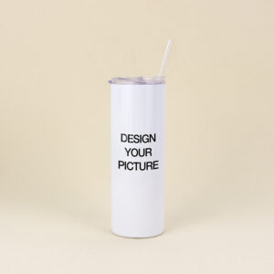 20 oz Skinny Tumbler with Straw